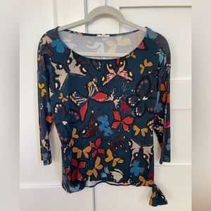 Anthropologie Weston butterfly top.